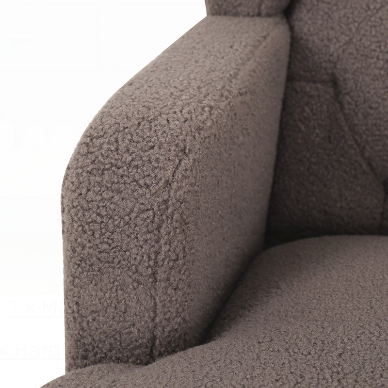 Fauteuil Teddy, Teddy brun