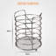 Stainless Steel Oval Utensil Crock