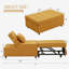 Canapé-lit convertible de 71 po de large Sarana-171762067