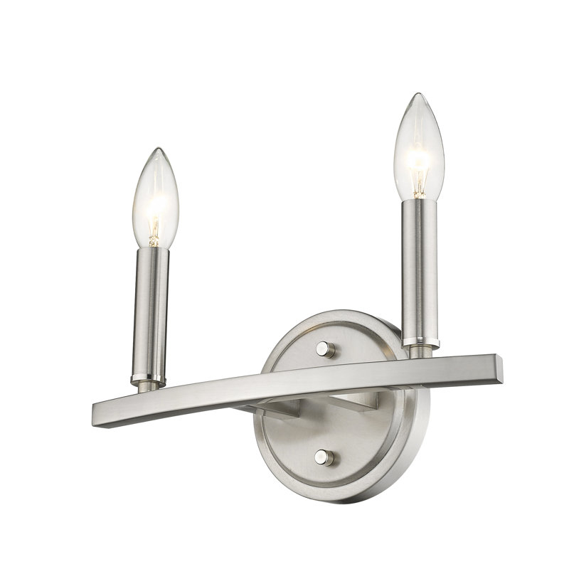 Sawyer 2 - Light Dimmable Vanity Light, Satin Nickel