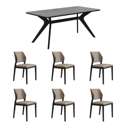 Ensemble de table et chaises de qualité supérieure Rockboard