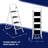 4 Step Alloy Steel Folding Stool Portable Ladder With Hand Grip And Secure Locking Mechanism For Indoor Or Outdoor Use, White