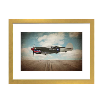 «P40 Mustang» par Saint and Sailor Studios - reproduction de photo