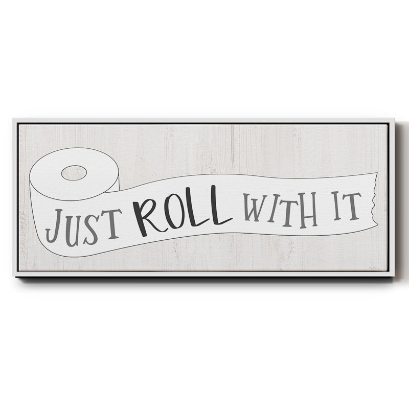 Just Roll - toile encadrée, H 12 po x l 30 po