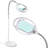 Brightech Husemanview Pro Magnifying Floor Lamp - Hands Free Magnifier With Bright LED Huseman For Reading - Work Huseman With Flexible Gooseneck - Standing Mag Lamp(5 Diopter (2.25X))-340134760