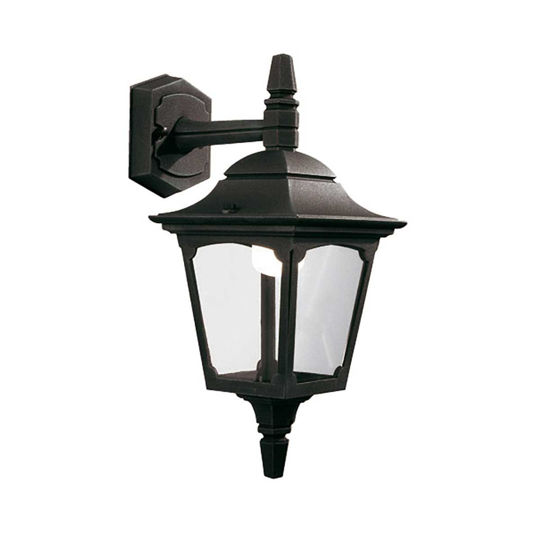 Thurstone Black 38cm H Outdoor Wall Lantern