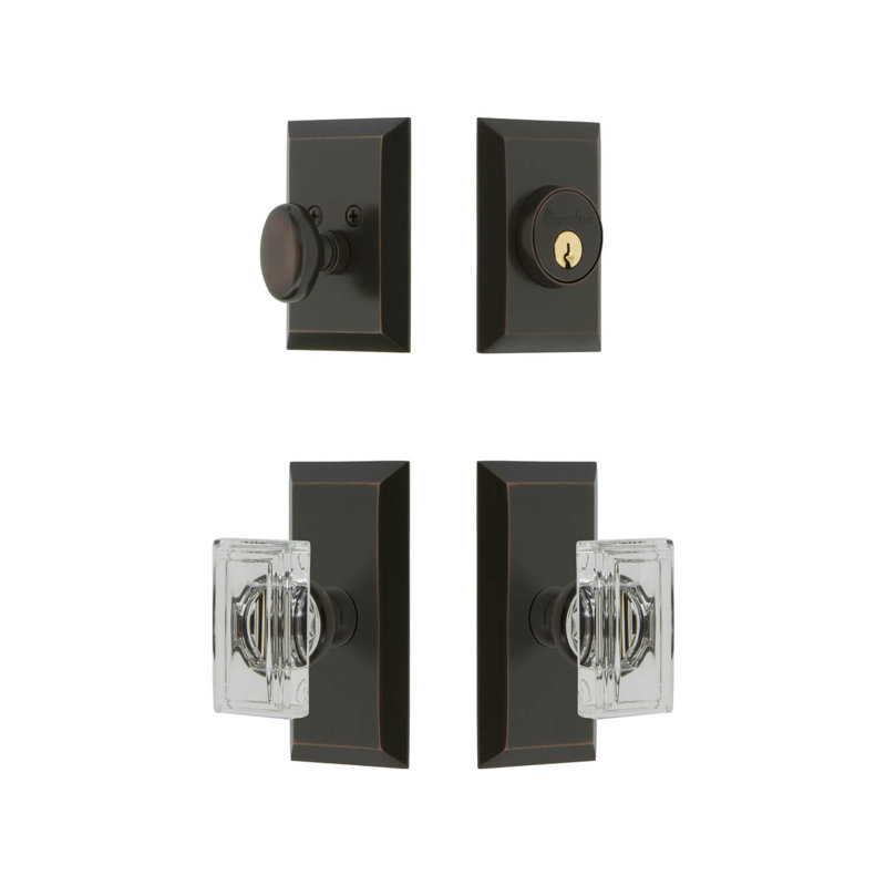 Ensemble de vestibule Fifth Avenue, 2.75", Bronze éternel