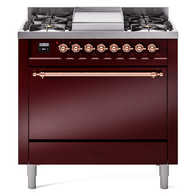 Cuisinière mixte 36 po ILVE Nostalgie II