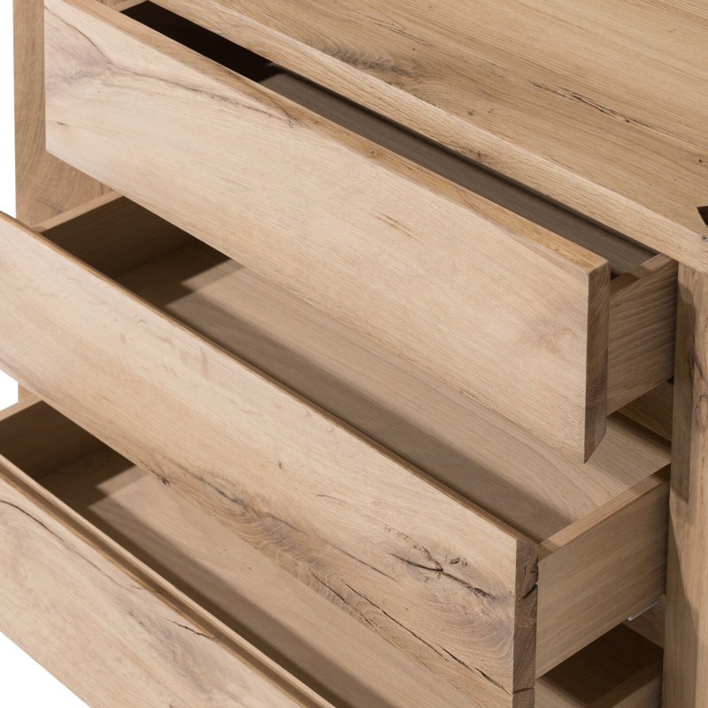 Jaleeza 29.5'' W Solid Wood Nightstand