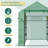 Outsunny Walk-In Greenhouse With Mesh Door And Window
