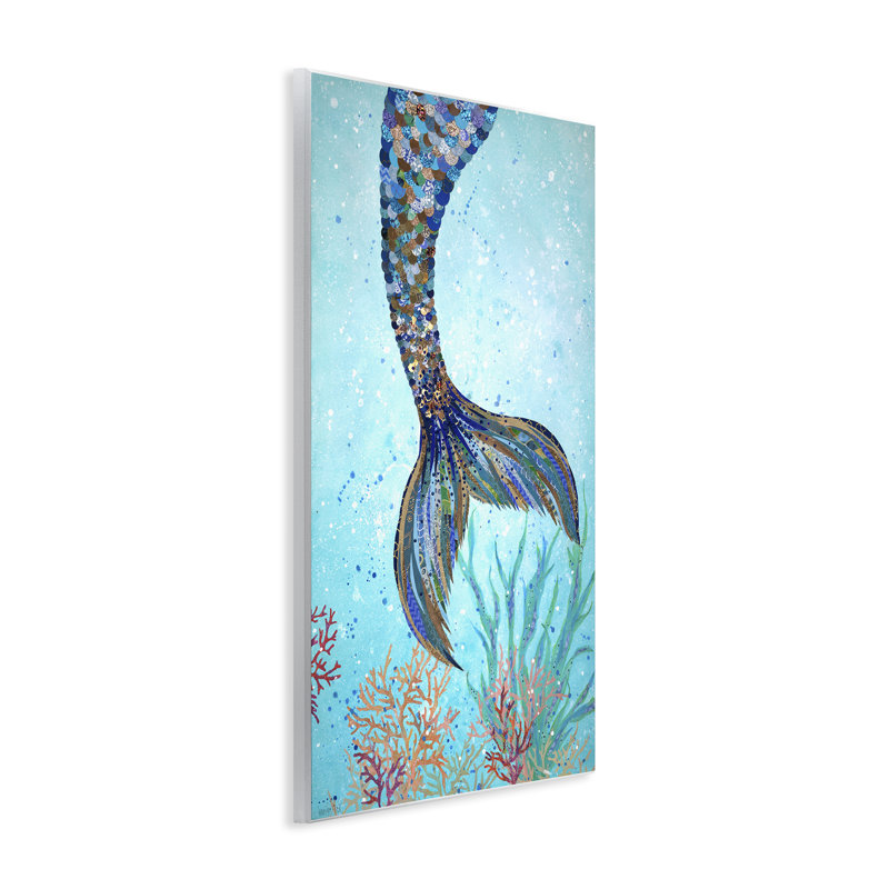 «Tall Tails Mermaid» par Jennifer Peck, H 15 po x l 10 po