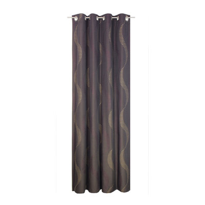 Pearson Eyelet Curtain, single panel, opaque