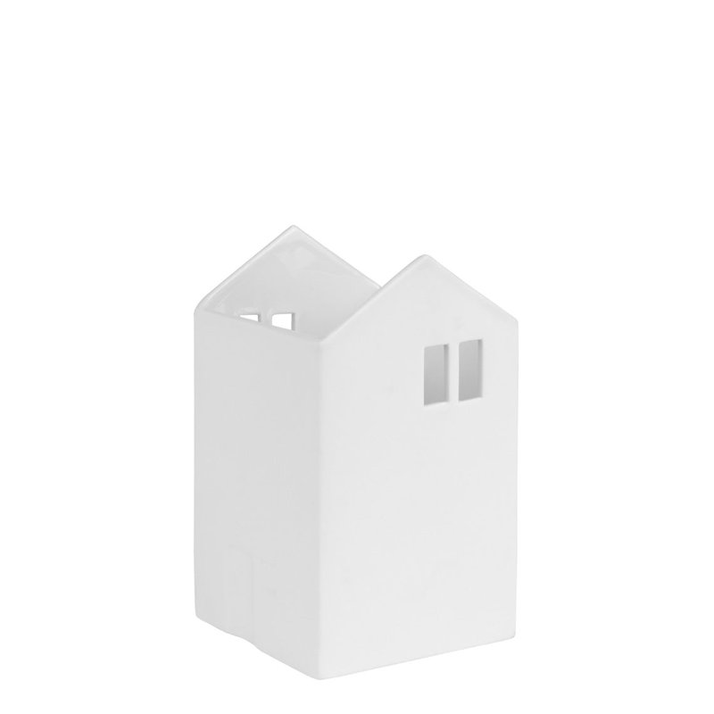 Vase en porcelaine Village House - remise de jardin - 5,1 po