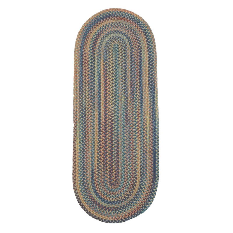 Tresse de laine intemporelle, Ovale 2 pi x 6 pi