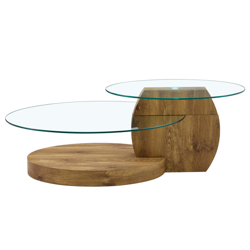 Table basse Modern, Bois naturel
