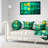 Abstract Reversible Throw Pillow