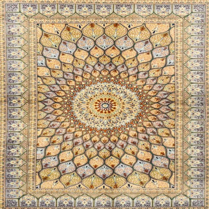 Chelsea-Ann Oriental Indoor Rug, Square 6'