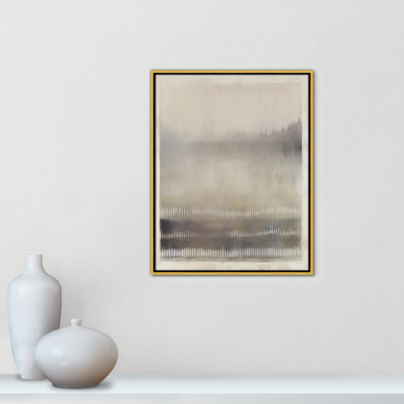 Équilibre équilibré III par Irena Orlov, H 29,5 po x l 23,5 po, Flotteur doré