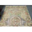 Tapis 4,3 x 7,8 pi, tapis rétro, tapis turc, tapis moderne, tapis moderne vert