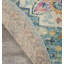 Tapis oriental bleu clair / beige Verda-38754272