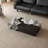 Creative rectangular marble end table-103284505