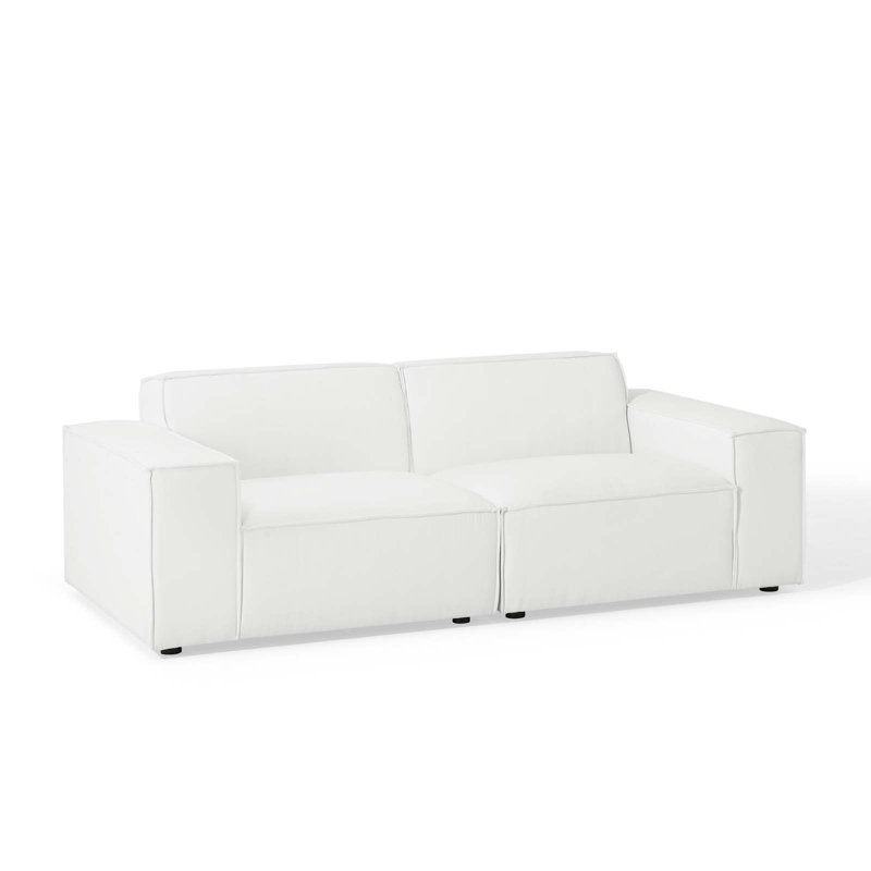 Canapé modulaire 2 pièces Restore, Blanc
