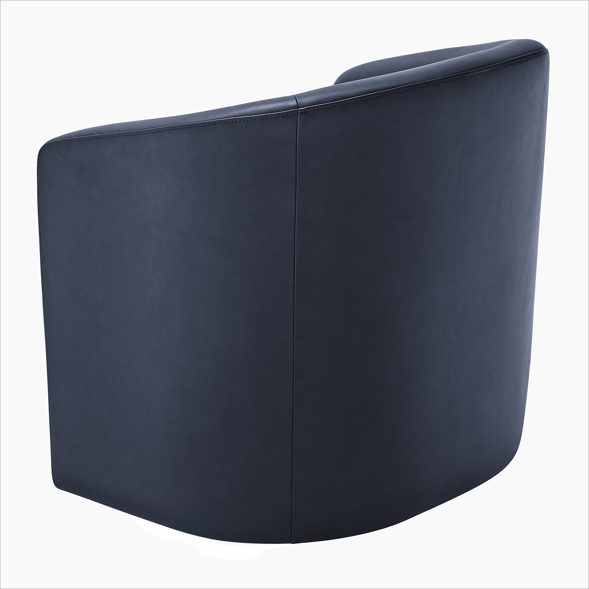 Latitude Run® Fern Green Faux Leather Swivel Barrel Chair - Wayfair Canada