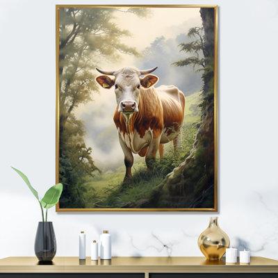 Cow Contemplation - Animals Wall Art Prints