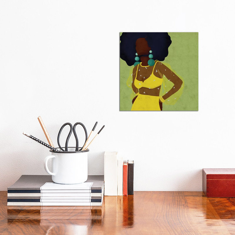 Sheeva by Reyna Noriega - Print on Canvas, 93.98 cm H x 93.98 cm W x 1.91 cm D, No Framed