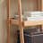 3 Tiered Solid Wood Ladder Storage Bookcase-1863801769