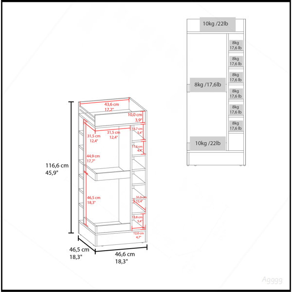 Dimensions du produit