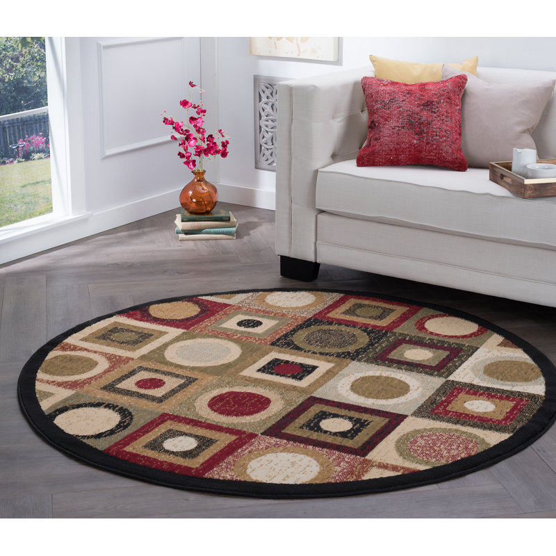 Hoban Indoor Rug, Round 7'10"