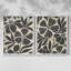 Linocut Garden I-Premium, impression encadrée - prête à être accrochée - aucun clou requis - aucun clou requis-657673901-657673902