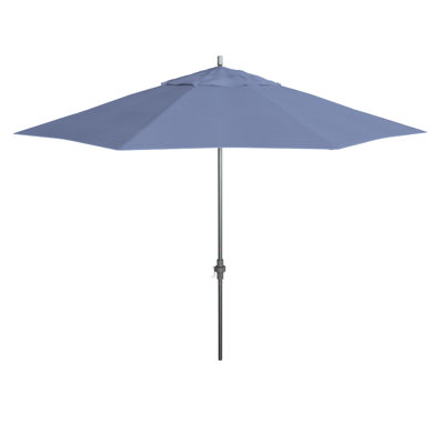 Parasol de patio gris 11 pi