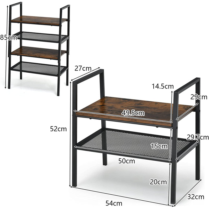Akeem 54cm W Shelving Unit