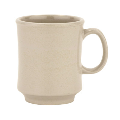 Tasse à café empilable en mélamine GET BAM-1389, 8 onces, bambou (ensemble de 12)