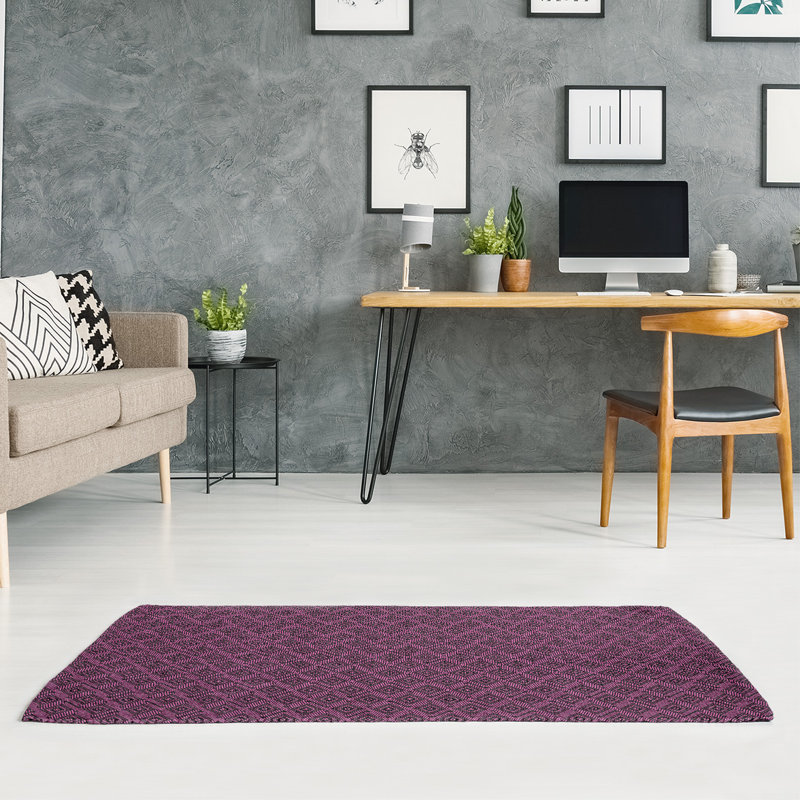 Chenille Abstract Indoor Rug, Rectangle 4' x 6'