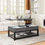 Table basse à plateau relevable avec rangement et tablette-506944643
