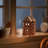 Gingerbread 6.7'' H Stoneware Tabletop Lantern