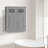 Woodley Removable Two-Door Wall Storage Cabinet with Cross-Molded Glass Panels and Adjustable Shelf-476225247