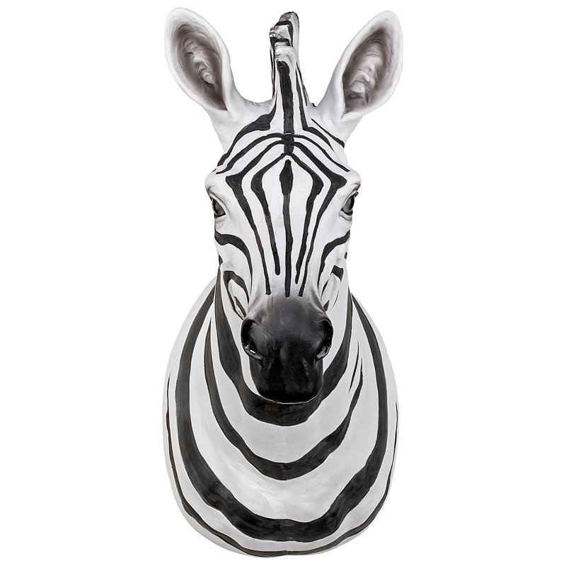 Sculpture murale Serengeti Zebra