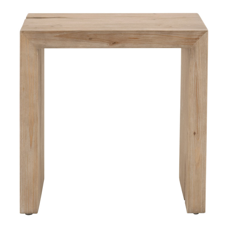 Avigdor Solid Wood Top End Table