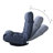 Corrigan Studio® Adjustable Reclining Ergonomic Swiveling Floor Game Chair with Footrest in White-1153238521