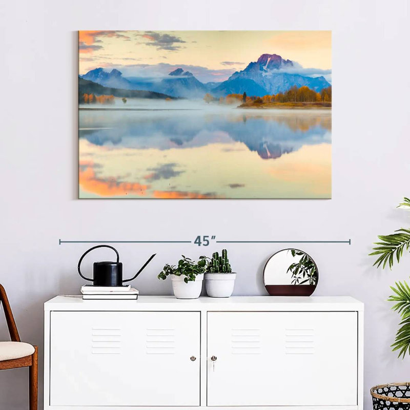 Alvord Hazy Grand Teton, H 26 po x l 39 po