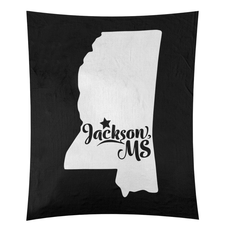 Polyester Tapestry, 60" H x 51" W, Black