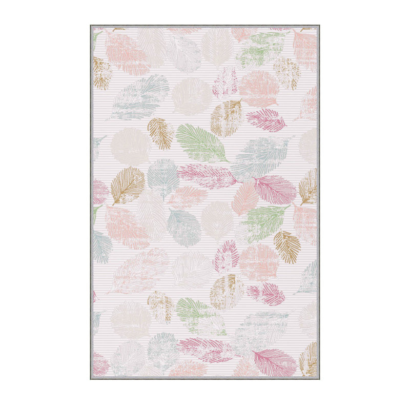 Stylish Woven Carpet (3.9 x 4.0 ft), 100% Polyester, Pile Height: 0.3 in | Antibacterial & Non-Slip Underside, 3D Digital Printing | Machine Washable, Perfect for Home Décor, Living Room & Bedroom Use