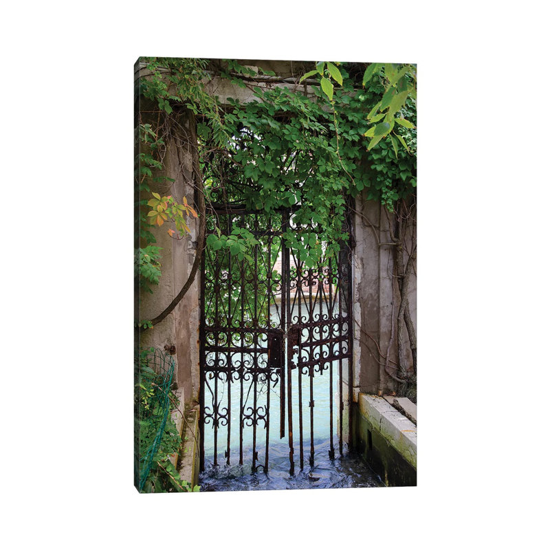 Elegant Canal Entrance by Laura DeNardo - Wrapped Canvas Print, 20.32 cm H x 30.48 cm W