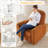 33.46’’ Terry Fabric Glider Rocker Manual Recliner Chair (Set Of 2)-287492722