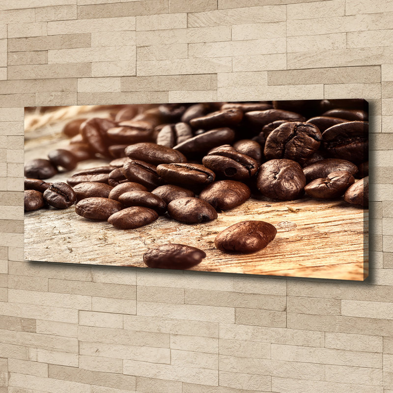Coffee Beans - Wrapped Canvas Print