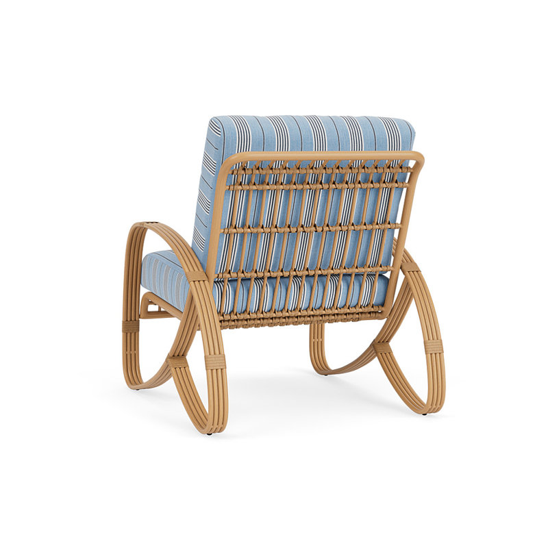 Riviera Outdoor Lounge Chair, Hansen Sky